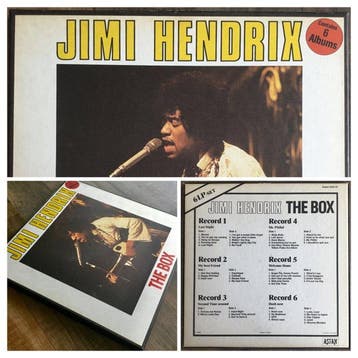 JIMI HENDRIX - The Box (6 LP’s) - LP Box set - 1982, Nieuw in verpakking