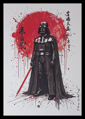 Darth Vader - Series  Tokyo Pop Icons  by Emma Wildfang -, Verzamelen, Nieuw