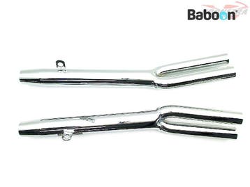 Uitlaatdemperset Sport Kawasaki KZ 900 1976-1980 (Z900, Verzenden, Gebruikt
