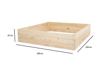 Moestuin Kweekbak 120x120 | Met Gronddoek | Nieuw | Beste..., Ophalen of Verzenden, Nieuw, Kweekbak