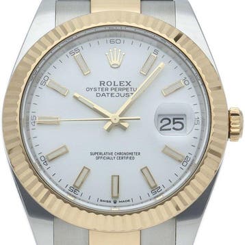 Rolex - Datejust 41 Mens Watch Oyster - 126333 - Heren -, Nieuw