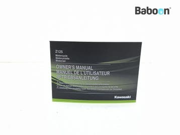 Instructie Boek Kawasaki Z 125 2018-2020 (Z125 BR125K), Verzenden, Gebruikt