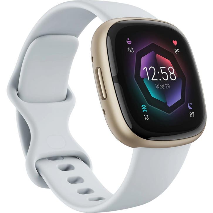 Fitbit Sense 2 - Blauw, Telecommunicatie, Wearable-accessoires, Refurbished, Verzenden