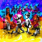 Golden Boy (2000) - LOVE IN THE HOOD - Original Street Art