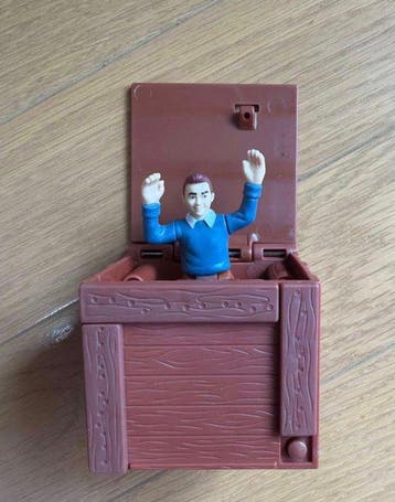 Tintin - 1 Pop-up kratfiguur - McDonalds Happy Meal - 2011, Boeken, Nieuw