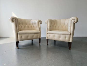 Poltrona Frau - Renzo Frau - Fauteuil (2) - Leder