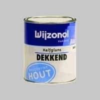 Wijzonol Halfglans DEKKEND Mergelwit 9138 - 0,75 Liter, Doe-het-zelf en Verbouw, Verf, Beits en Lak, Nieuw, Verzenden