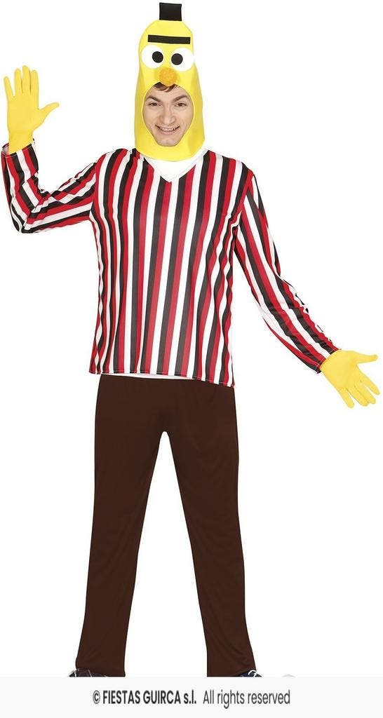 Bert Kostuum - Bert en Ernie, Hobby en Vrije tijd, Feestartikelen, Feestartikel, Nieuw, Verzenden