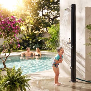 Zonnedouche Orinoco 40 l - zwart, Verzenden, Nieuw