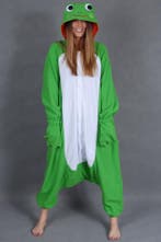 Onesie Kikker Pakje 116-122 Kikkerpak Kostuum Groen Pad Pak, Ophalen of Verzenden, Nieuw