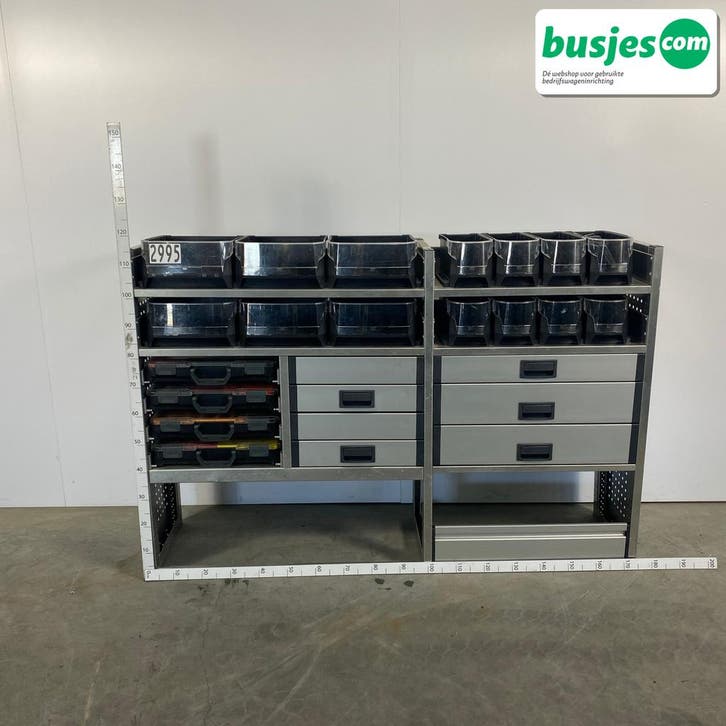 Aluca bedrijfswageninrichting 1745x420x1180mm (2995), Auto diversen, Overige Auto diversen, Ophalen of Verzenden