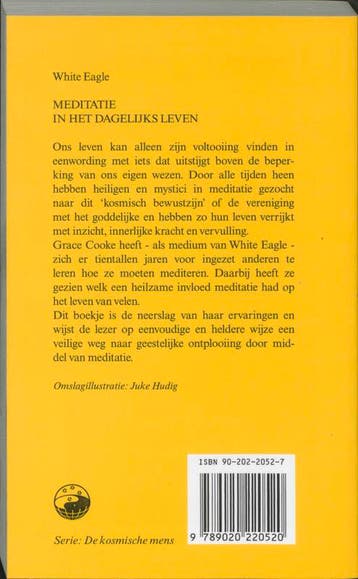 Meditatie in het dagelijks leven / De kosmische mens, Boeken, Verzenden, Gelezen, White Eagle