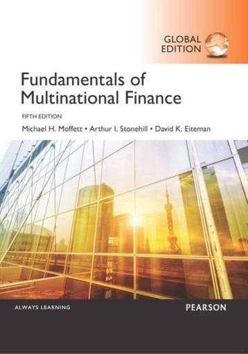 Fundamentals of Multinational Finance, Global Edition, Verzenden, Gelezen, Moffett Michael