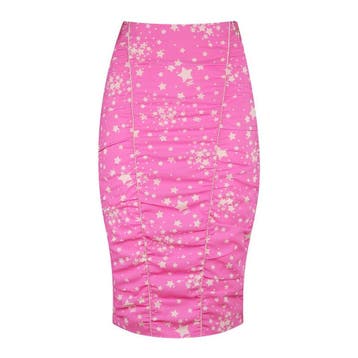 Elisabetta Franchi • roze kokerrok • 34 (IT40), Kleding | Dames, Nieuw, Roze, Maat 34 (XS) of kleiner, Elisabetta Franchi