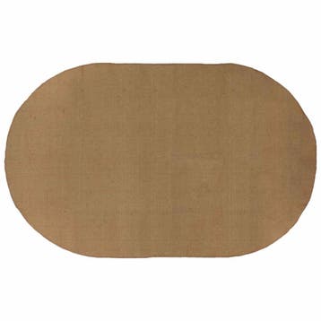 vidaXL Gebied Tapijt Naturel 205 x 305 cm Jute, Verzenden, Nieuw, Bruin
