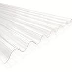 Golfplaat polycarbonaat 76/18 type H 250 x 106 cm L x B, Verzenden, Nieuw