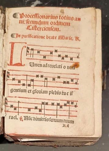 Orden Cisterciense - Processionarius totius anni secundum