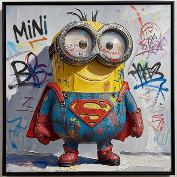 Urban3DArt (1971) - Minion Superman Graf Limited Edition