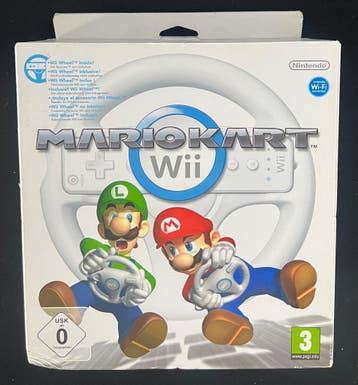 Mario Kart + Wii Wheel (Nieuw), Verzenden, Nieuw