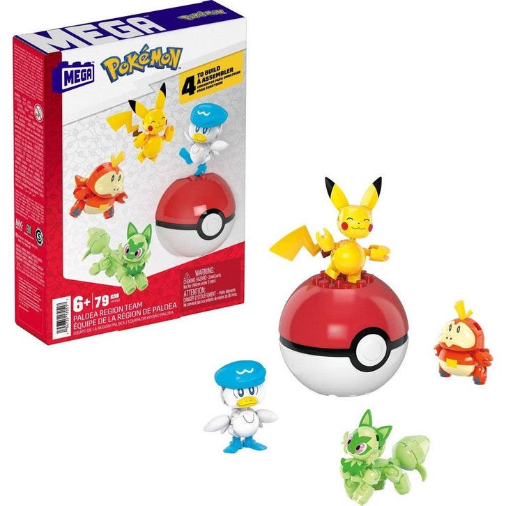 MEGA Pokémon Paldea Region Team - HPX92 (Nieuw), Kinderen en Baby's, Speelgoed | Educatief en Creatief, Nieuw, Verzenden