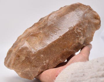 Neolithisch Flint Grote vuursteenkern - 26 cm - uit Grand