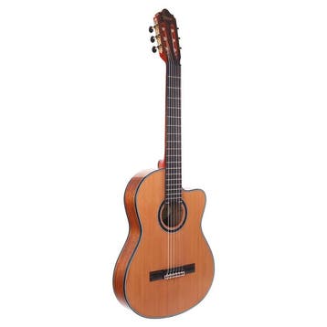Valencia VC774TCE Slim Body Klassieke Gitaar 4/4 Naturel, Ophalen of Verzenden, Nieuw