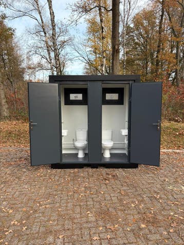 Dubbele Toilet Unit kopen | Luxe geïsoleerd model, Doe-het-zelf en Verbouw, Sanitair, Ophalen of Verzenden, Nieuw, Toilet