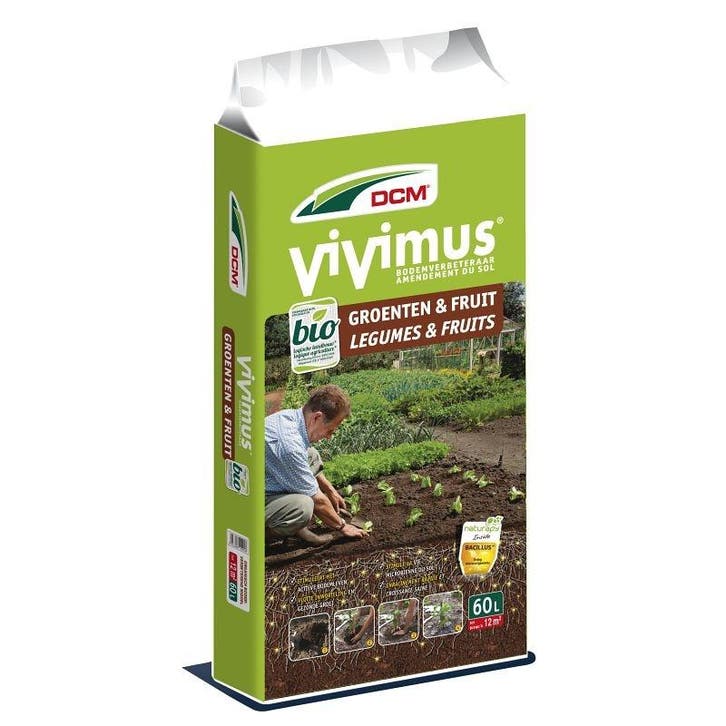 Vivimus® Groenten & Fruit 60ltr, Tuin en Terras, Aarde en Mest, Ophalen of Verzenden