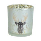 Theelichthouder hert gouden gewei groot 8cm gouden gewei, Huis en Inrichting, Verzenden, Nieuw