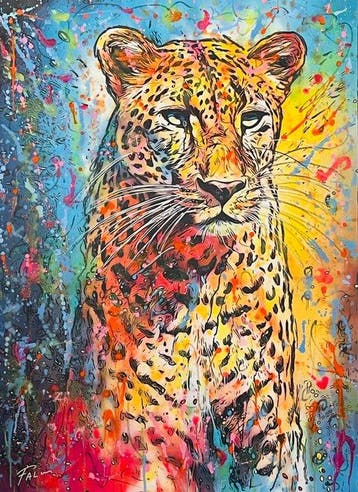 Joaquim Falco - GUEPARD XXL, Antiek en Kunst