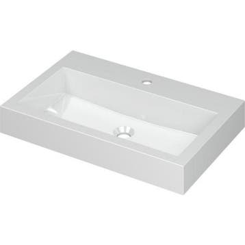 INK Momento Wastafel Polystone met 1 Kraangat - 700x450x90, Ophalen of Verzenden, Nieuw