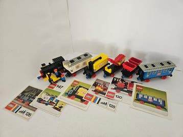 Lego Set - Train - Steam Locomotive (Push) +5, Nieuw