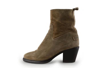 Shabbies Amsterdam Enkellaarzen in maat 38 Beige, Shabbies Amsterdam, Verzenden, Beige, Lage of Enkellaarzen