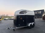 Atec 2-paards Olympialine XL met alu bodem en zadelkamer!, Ophalen, Gebruikt, Polyester, 2-paards trailer