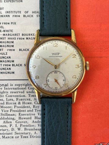 Tissot - Antimagnetique - Zonder minimumprijs - Heren - 1948, Nieuw