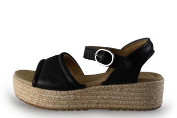 Timberland Sandalen in maat 39½ Zwart, Kleding | Dames, Verzenden, Zwart, Sandalen of Muiltjes, Zo goed als nieuw