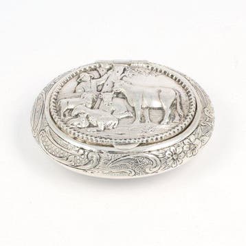 H. Hooijkaas (ca. 1920) - Snuifdoos - .833 zilver
