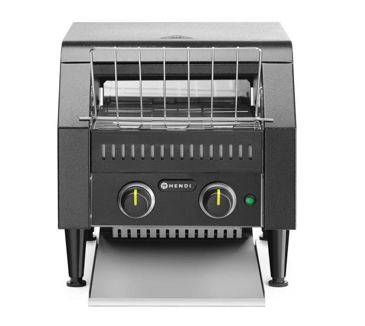 Doorloop Broodrooster Dubbel, Hendi, Zwart, 230v/2240w, 418x, Zakelijke goederen, Horeca | Keukenapparatuur, Nieuw in verpakking