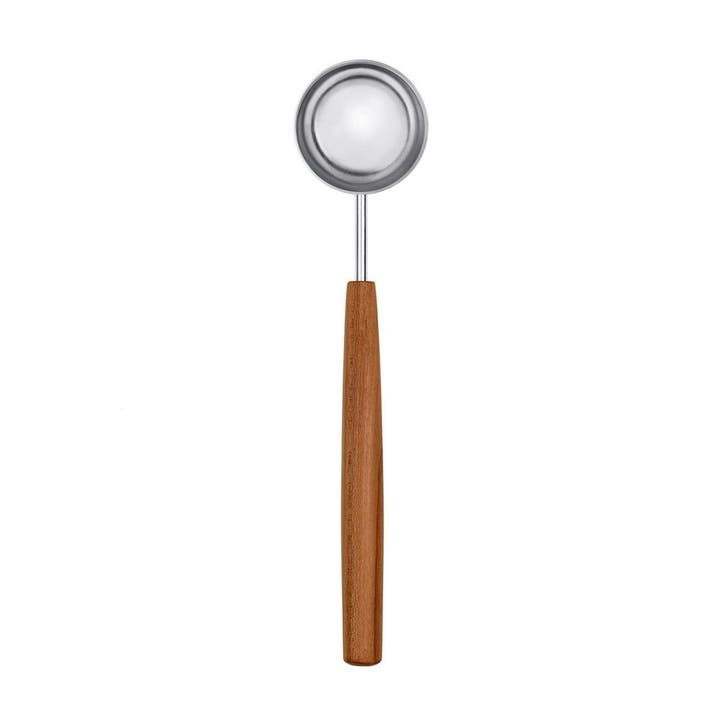 Triangle Sense Maatlepel – 15 ml – RVS met Pruimenhouten, Huis en Inrichting, Keuken | Keukenbenodigdheden, Nieuw, Ophalen of Verzenden