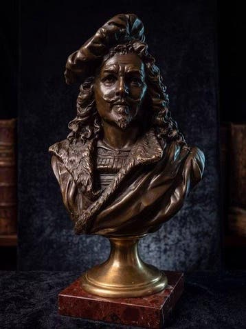 Beeld, Rembrandt harmenszoon van Rijn. Naar: Albert Ernest, Antiek en Kunst