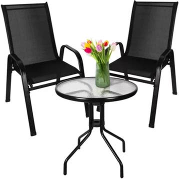 Gardlov Balkon Meubelset: Tafel en 2 Stoelen - Perfect vo..., Ophalen of Verzenden, Nieuw