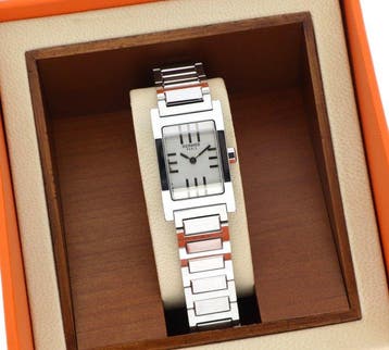 Hermès - Tandem Quartz Steel Bracelet - Zonder minimumprijs, Nieuw