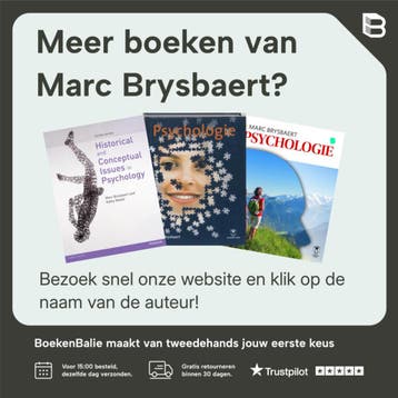 Fundamenten van de psychologie - Marc Brysbaert, Verzenden, Gelezen, Marc Brysbaert