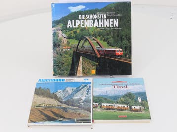 Set van 3 boeken Lokalbahntomantik im südlichen Tirol, Al.., Boeken, Ophalen of Verzenden, Nieuw
