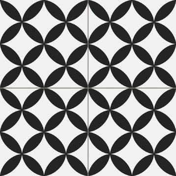 Vloertegel/Wandtegel Zwart 45x45cm (Muurtegels), Doe-het-zelf en Verbouw, Tegels, 40 tot 60 cm, 40 tot 60 cm, Keramiek, Nieuw