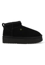 Warmbat Pantoffels Durack Plateau DRC371099 Zwart-42, Kleding | Dames, Schoenen, Verzenden, Nieuw, Zwart