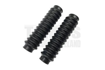 Tomos Voorvork harmonika stofrubber set 180mm zwart A3 / A35, Ophalen of Verzenden, Nieuw, DMP
