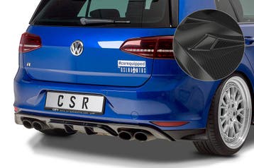 Achterskirt voor VW Golf 7 R / R-Line HA253-C, Verzenden, Nieuw