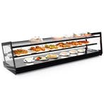 Tapasvitrine | KUBE | Zwart | +2°C/+6°C | Statisch | 2, Verzenden, Nieuw in verpakking