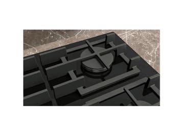 Siemens - Gas Kookplaat - Zwart, Witgoed en Apparatuur, Kookplaten, Verzenden, Nieuw, Gas, 5 kookzones of meer